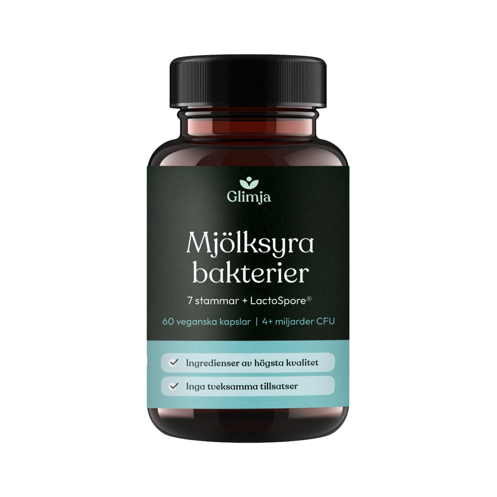 Lactic acid bacteria 60 capsules - Glimja