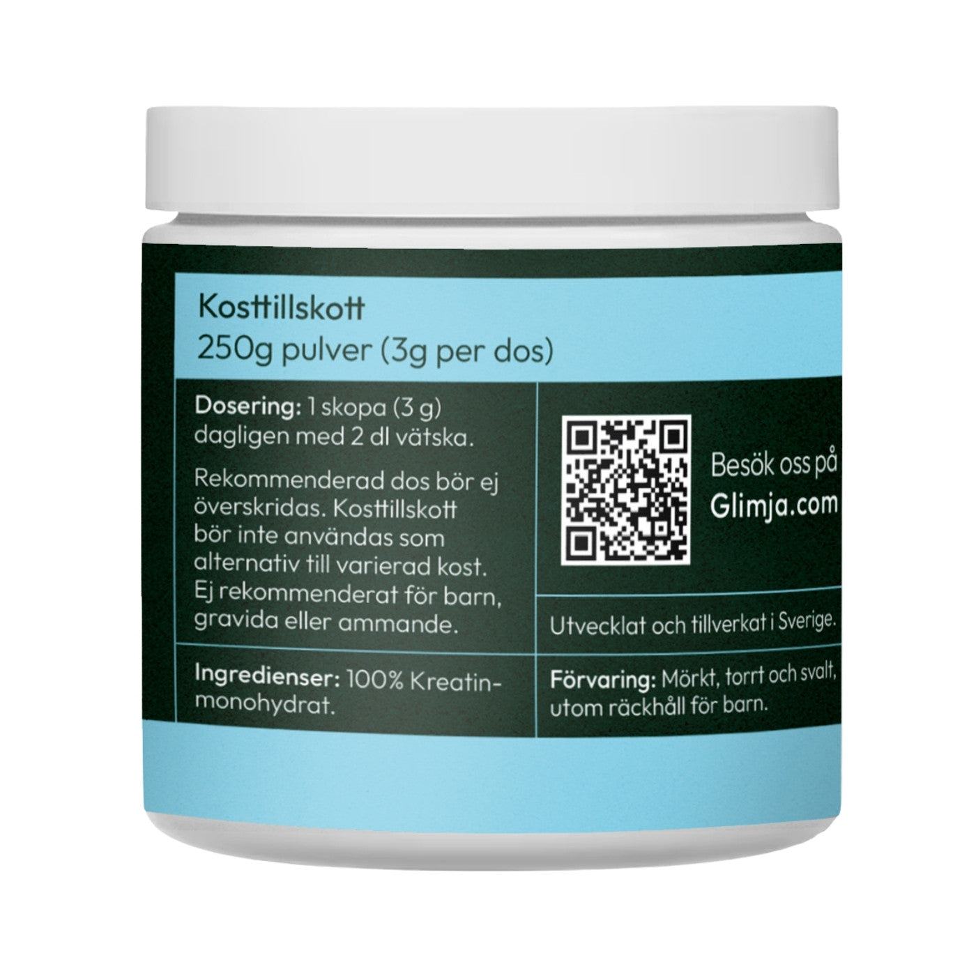 Kreatin 250 gram - Glimja