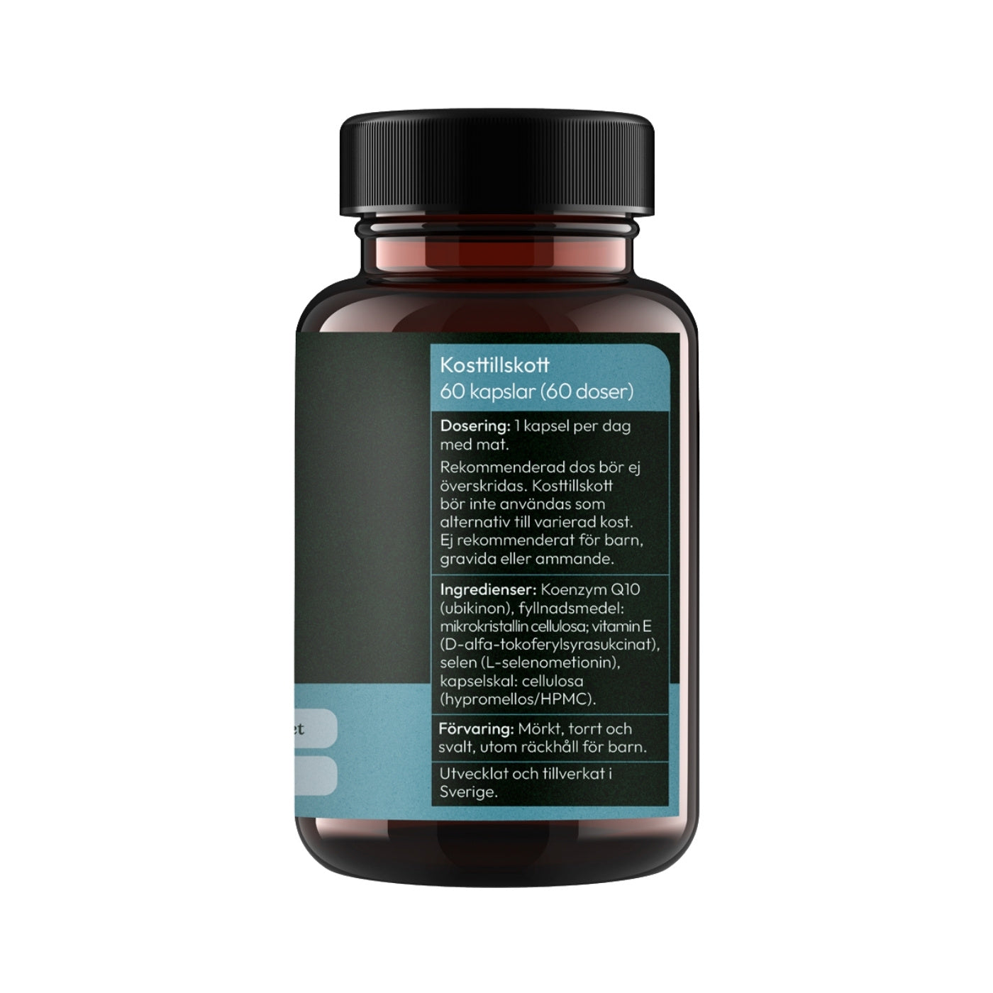 Q10 Plus Selen & E-vitamin 60 kapsler - Glimja