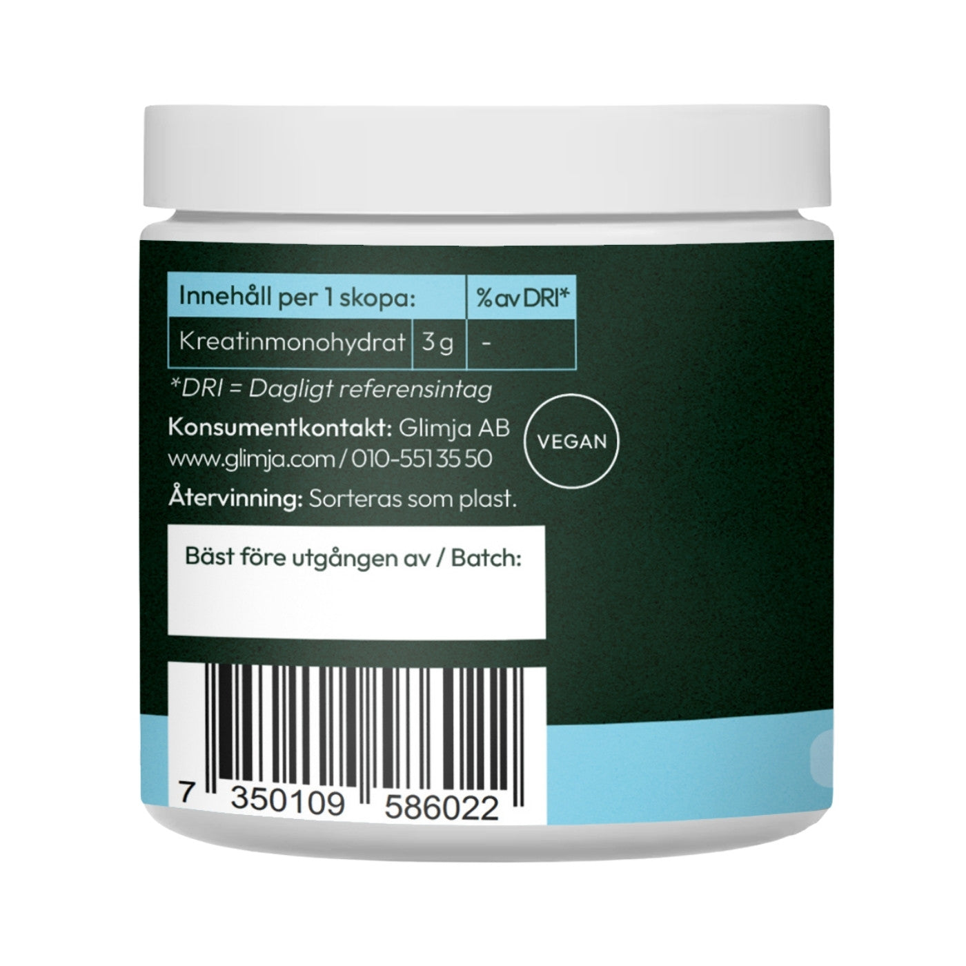 Creatine 250 grams - Glimja