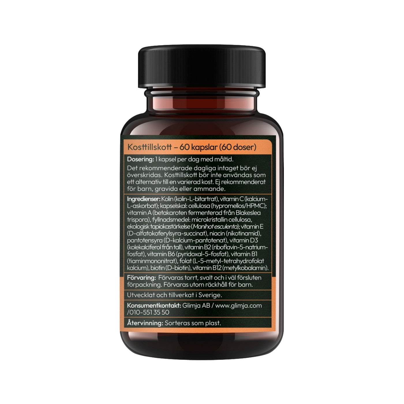 Multivitamin 60 kapslar - Glimja