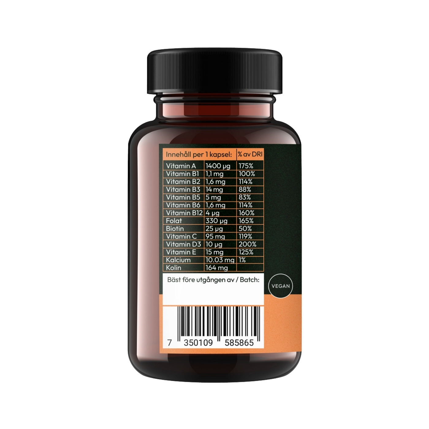 Multivitamin 60 capsules - Glimja