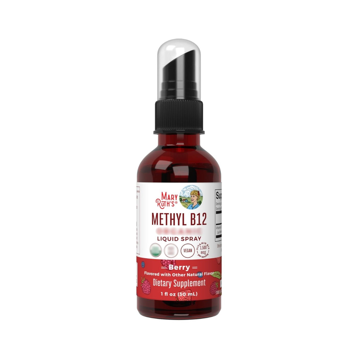 Metylerad B12 Spray 30 ml - MaryRuth's