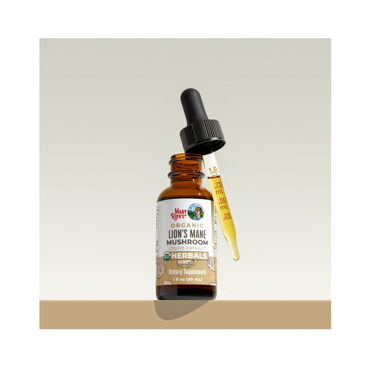 Lion’s Mane Droppar 30 ml - MaryRuth`s