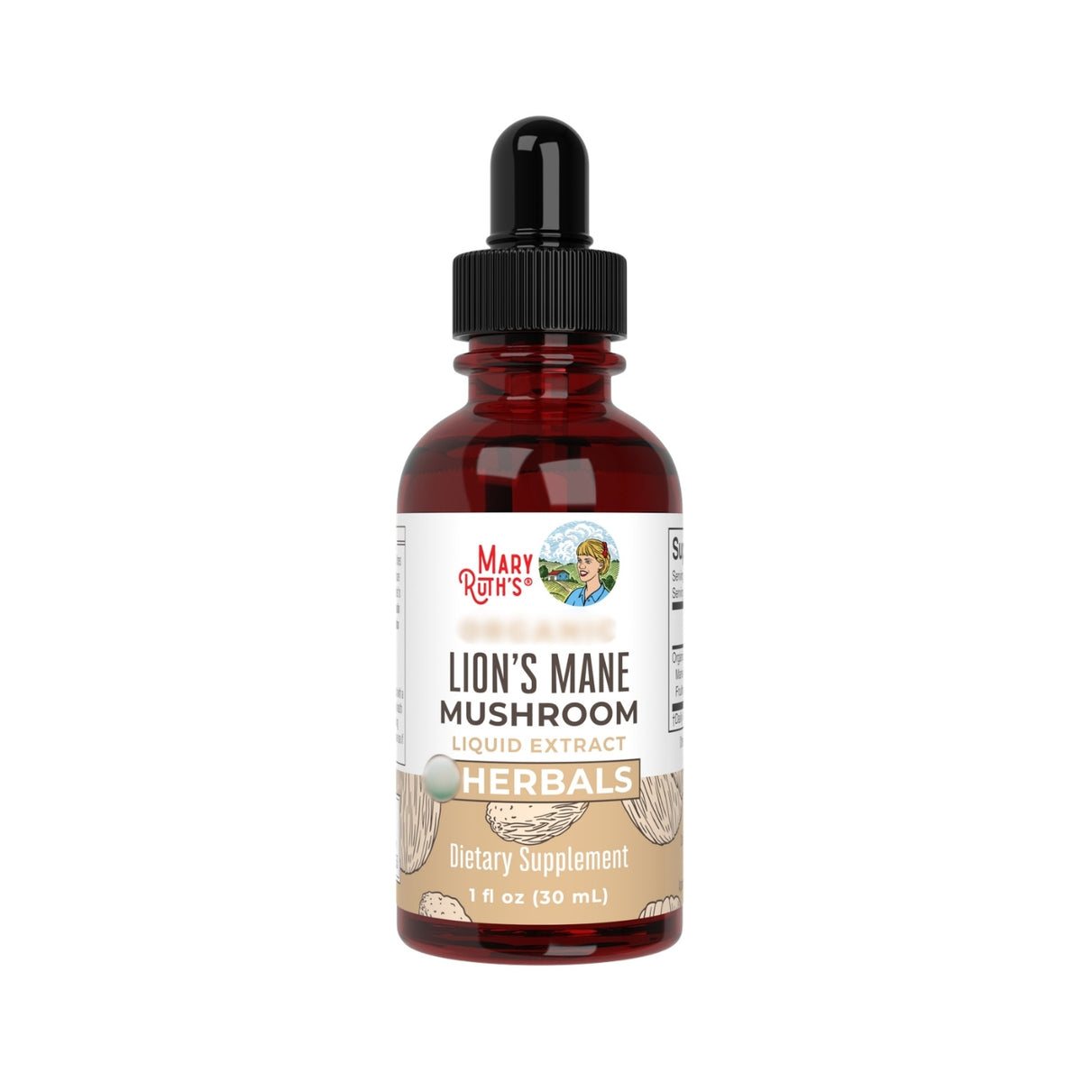 Lion’s Mane Droppar 30 ml - MaryRuth`s