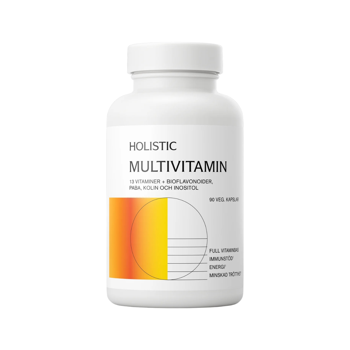 Multivitamin 90 capsules - Holistic