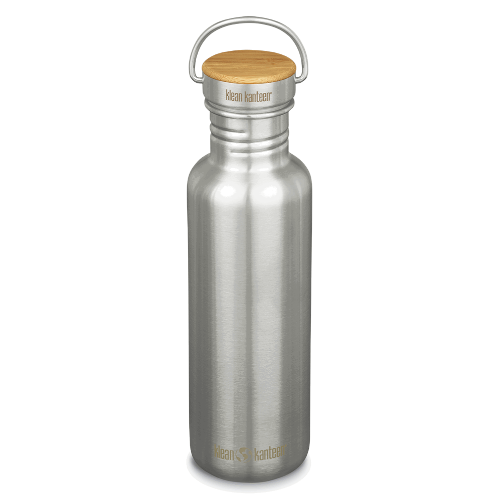 Klean Kanteen - Bamboo Reflect Brushed Stainless Water Bottle 800 ml