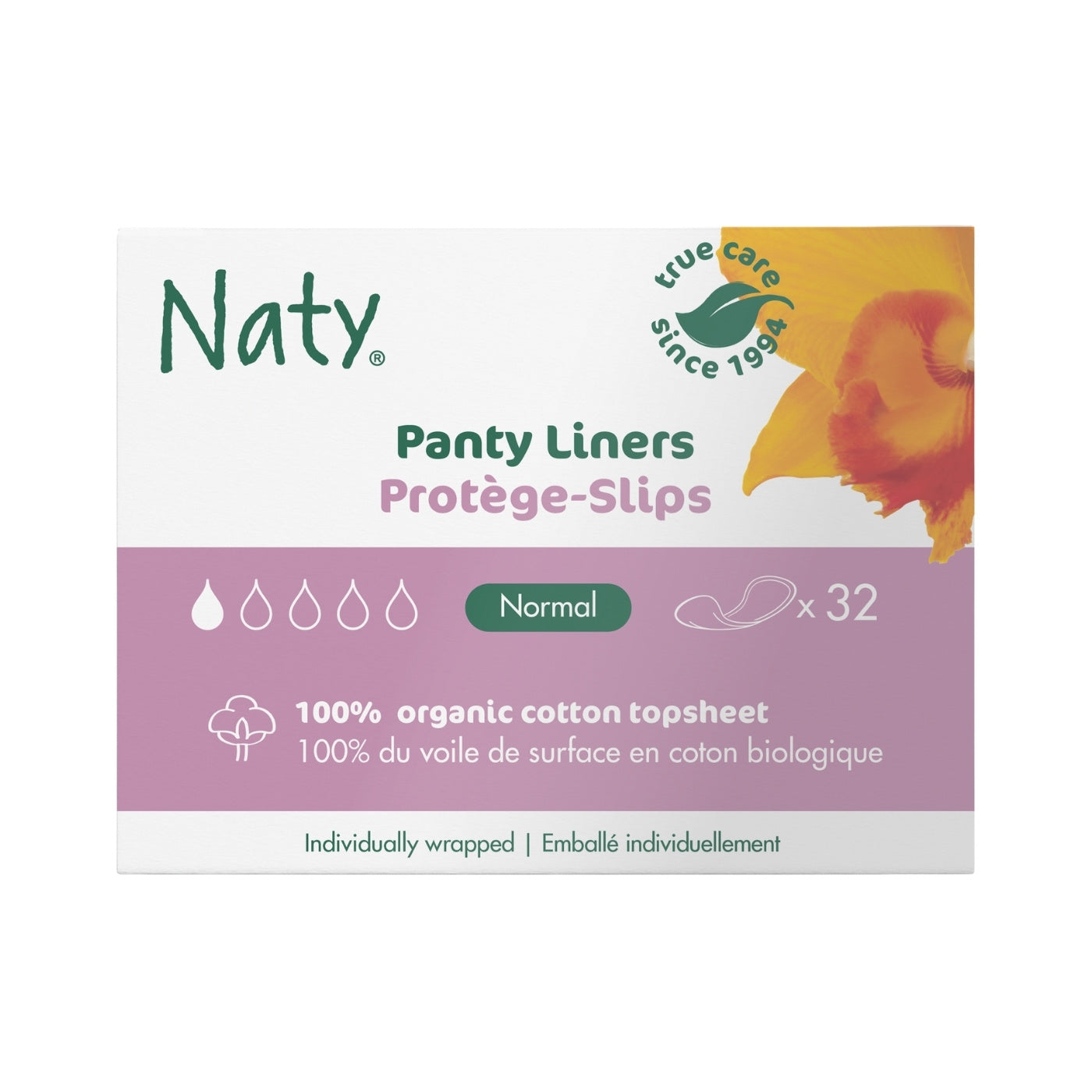 Panty liners Normal 32 pcs - Naty