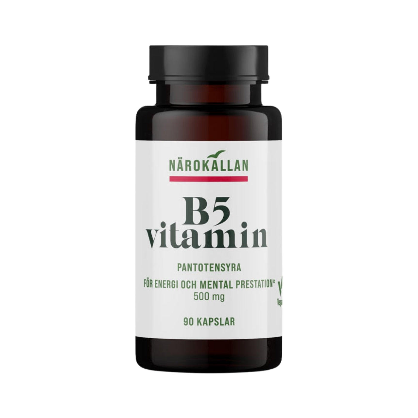 B5 Vitamin, 100 kapsler
