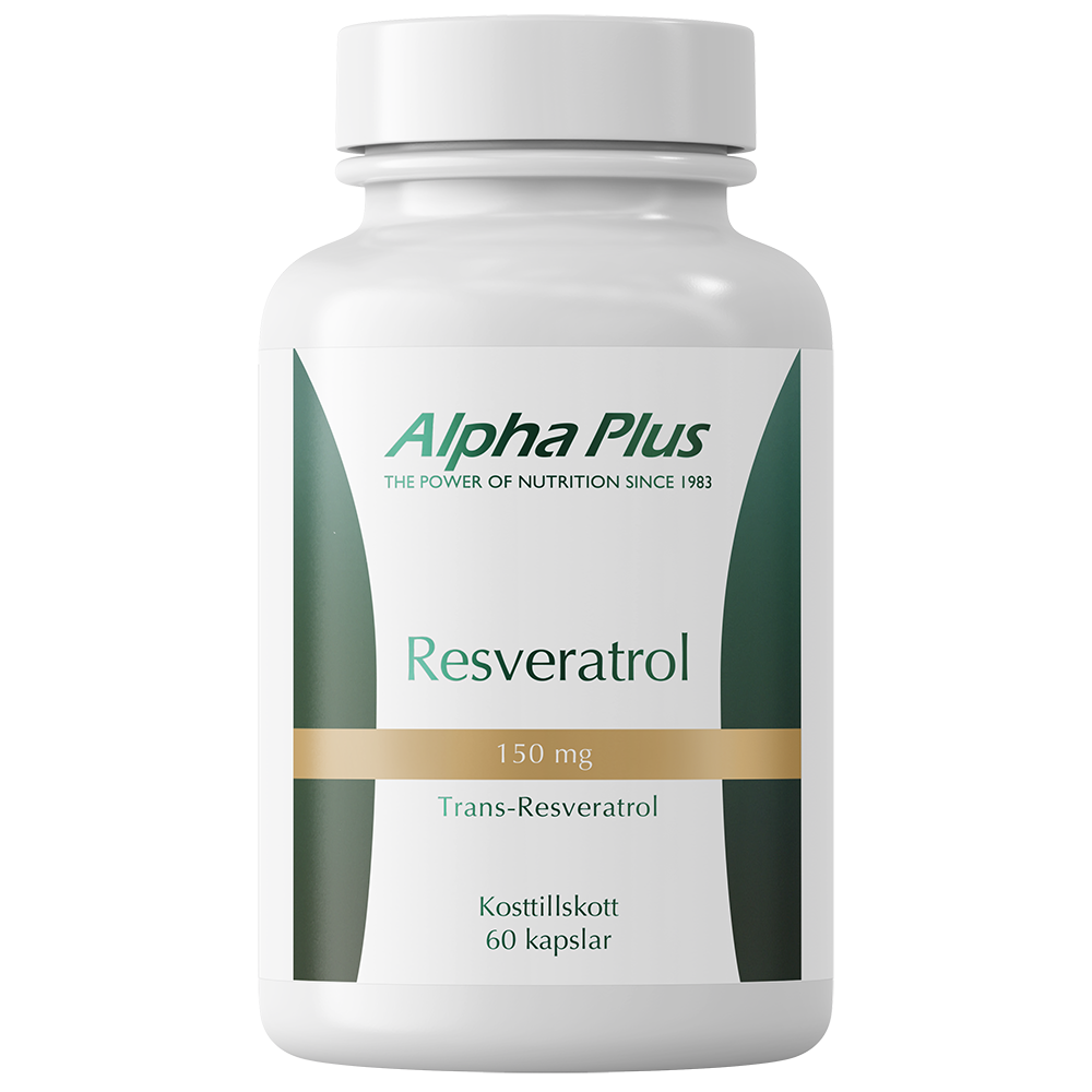 Alpha Plus Resveratrol, 60 capsules