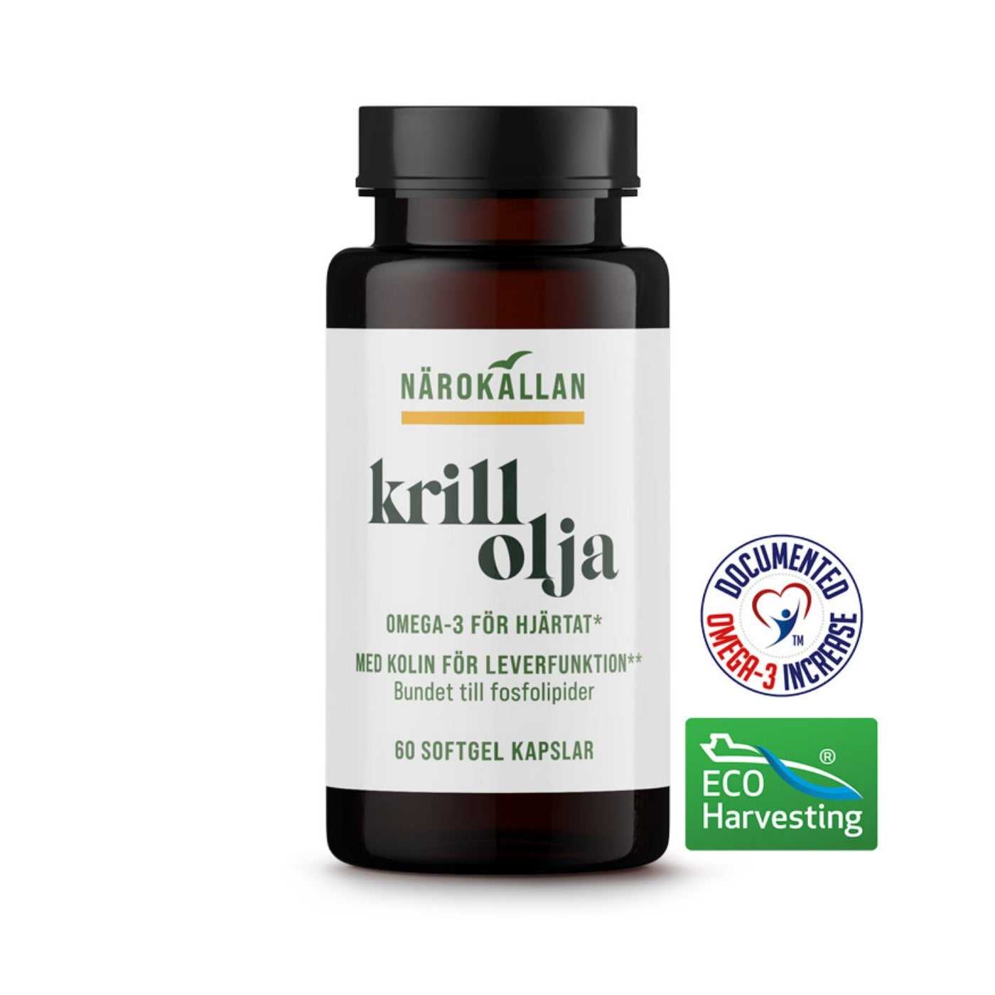 Krillolja, 60 kapslar
