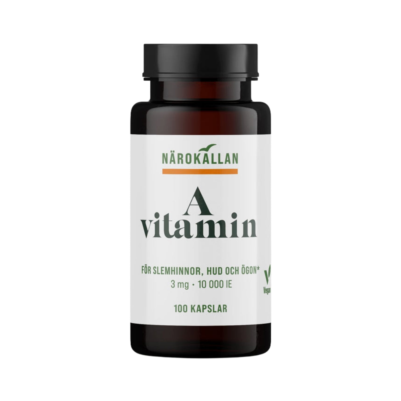 Närokällan A-vitamin, 100 kapslar