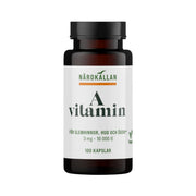 Närokällan Vitamin A, 100 capsules