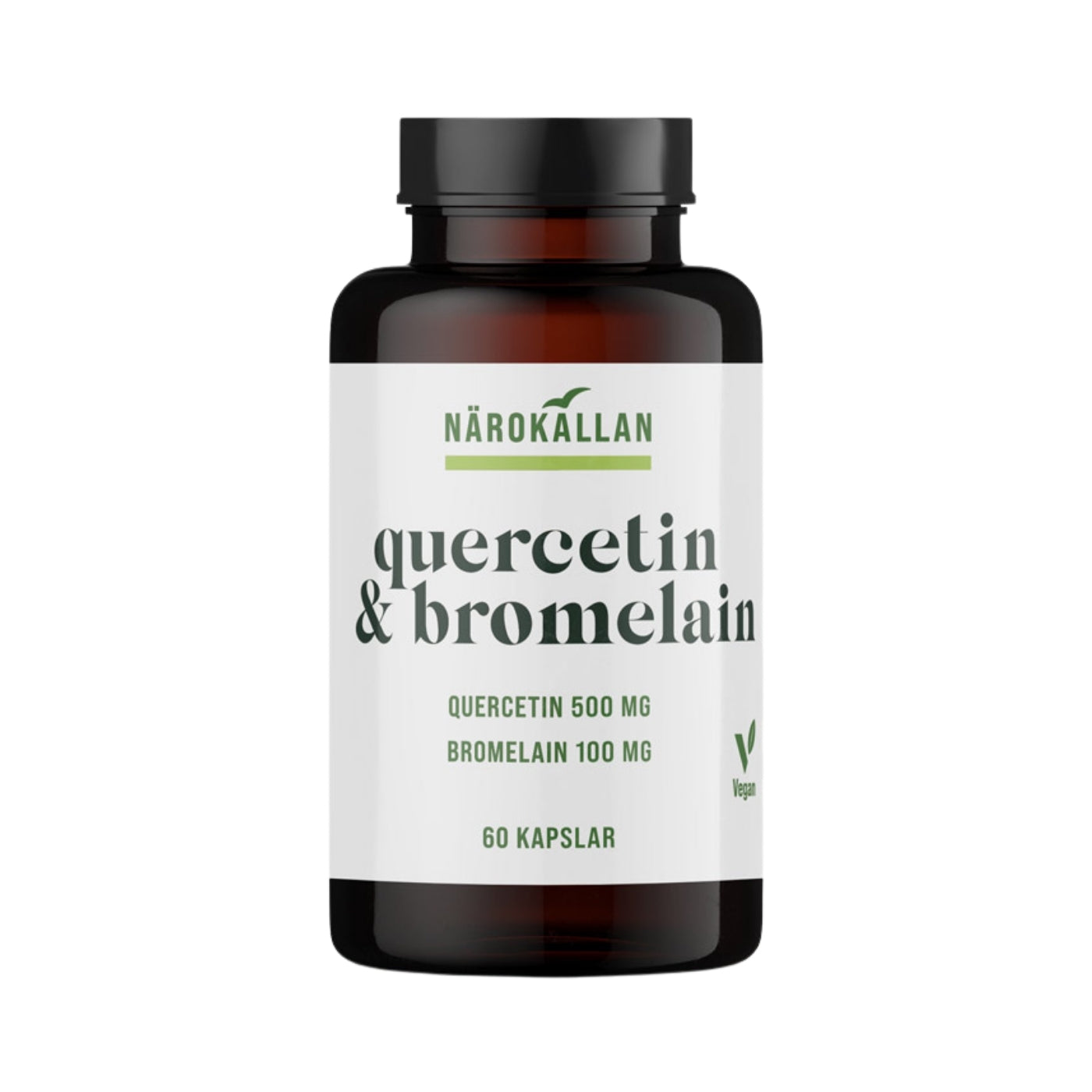 Närokällan Quercetin & Bromelain, 60 kapslar