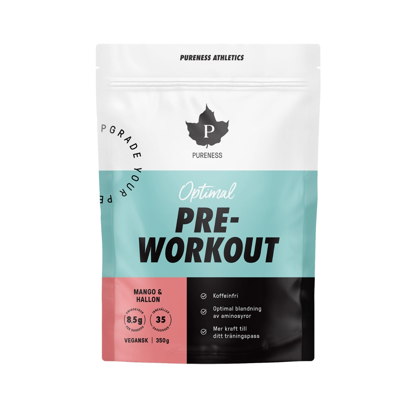 Optimal Pre-Workout Mango & Raspberry 350 g - Pureness