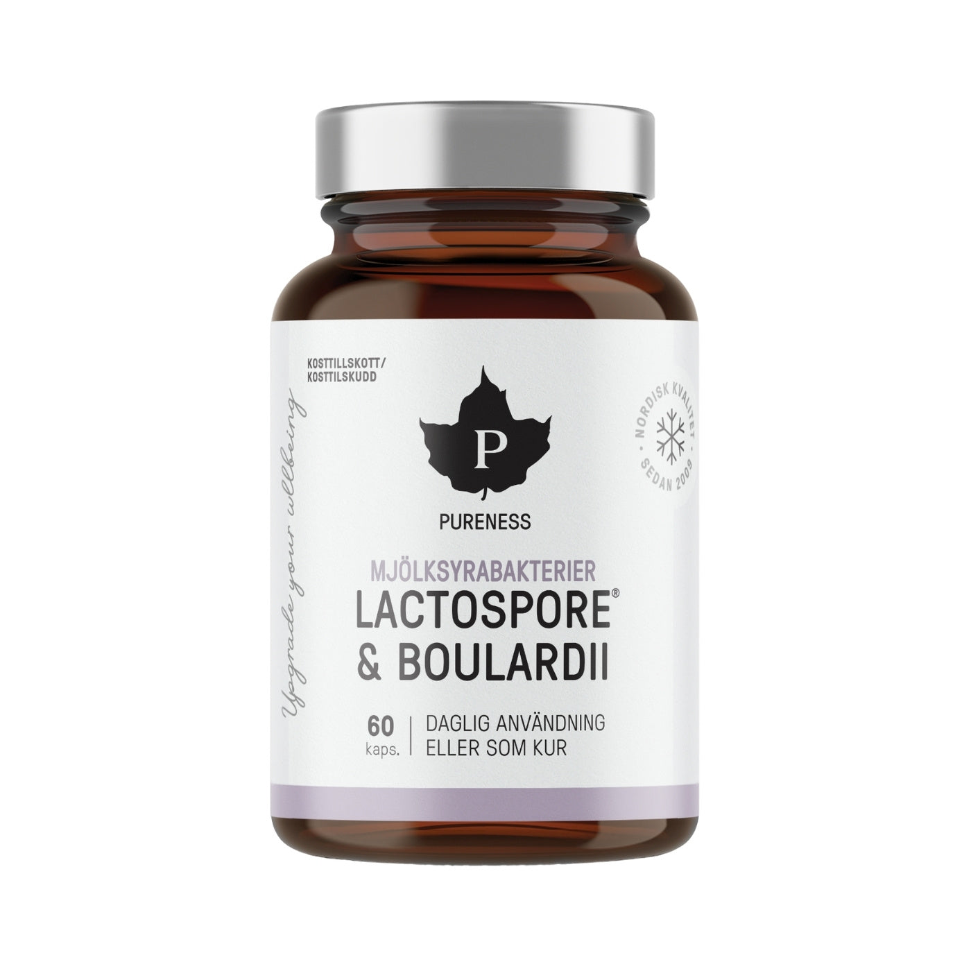 Lactic Acid Bacteria Lactospore + Boulardii 60 capsules - Pureness