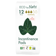 Naty Organic Incontinence Pad Normal without Wings, 12 pcs