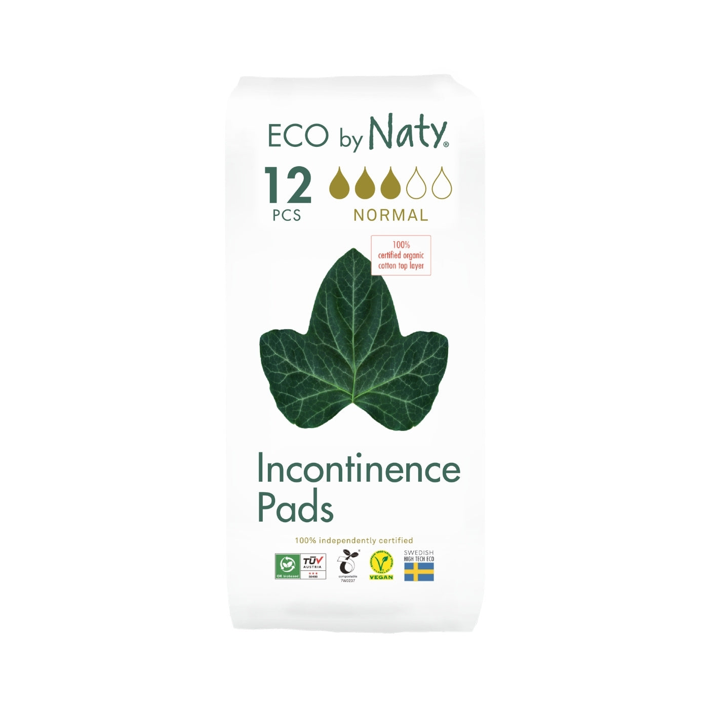 Inkontinensbind Normal 12 stk - Naty