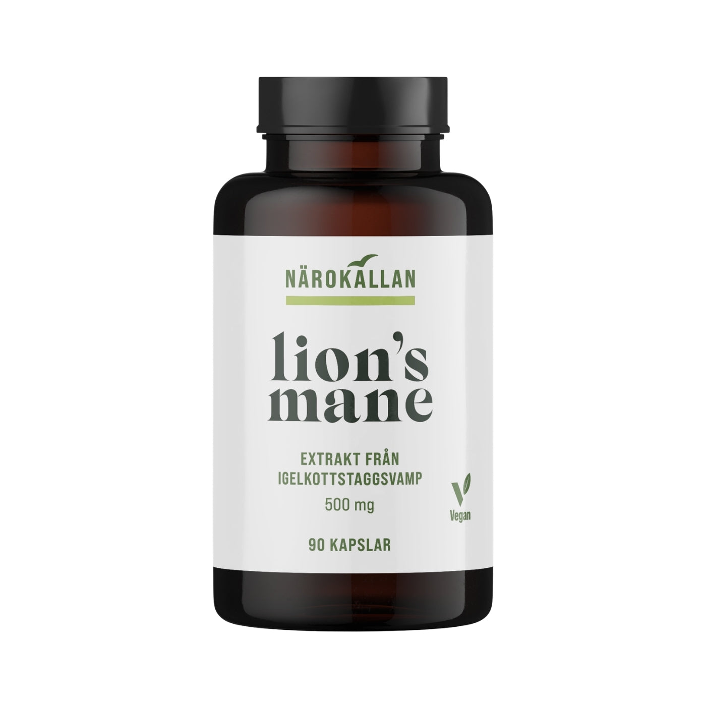 Närokällan Lion´s Mane,  90 kapslar