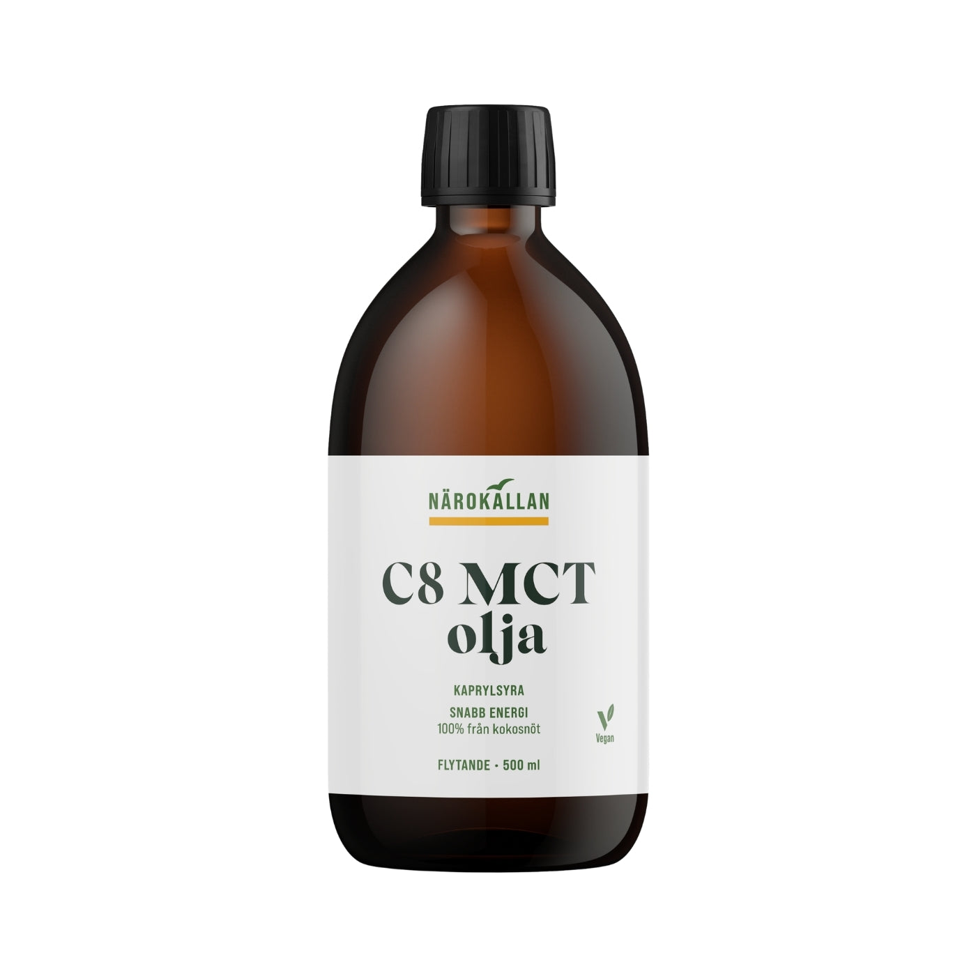 Närokällan C8 MCT Olja, 500 ml
