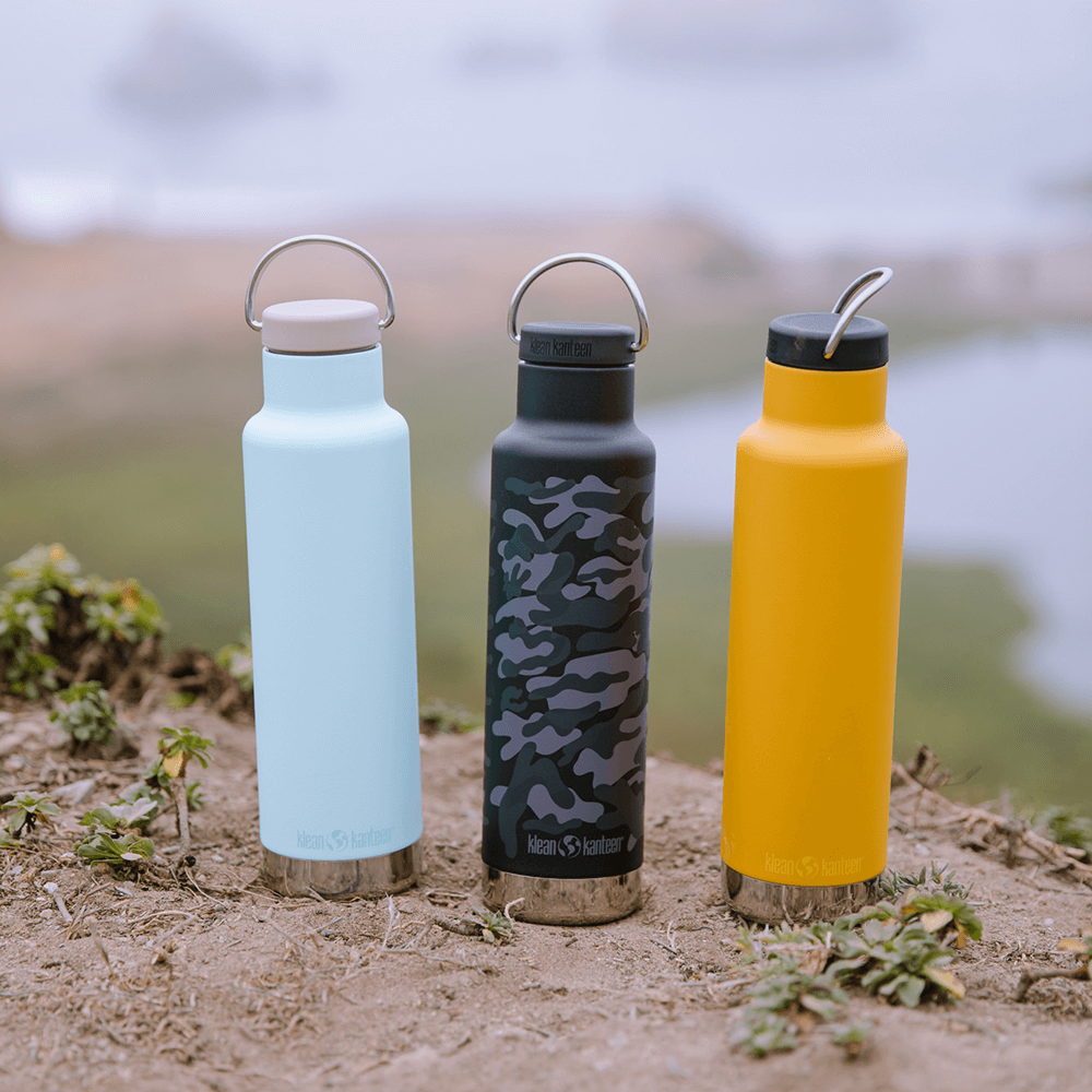 Klean Kanteen - Isolert Classic Narrow Loop Cap, Marigold - 592 ml