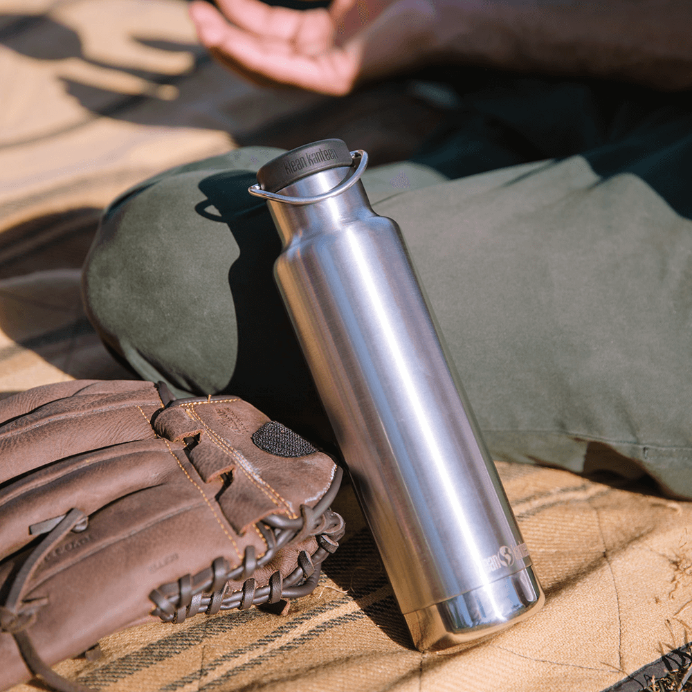 Klean Kanteen - Insulated Classic Narrow Loop Cap, Brushed Stainless - 592 ml