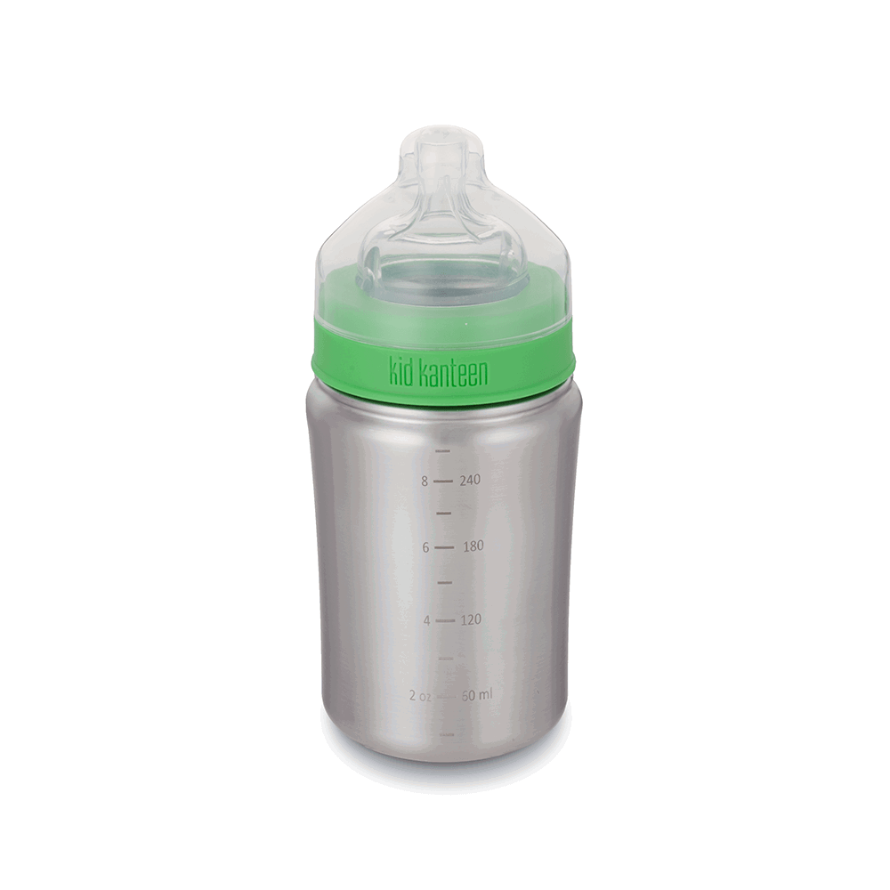 Kid Kanteen - Nipple Retainer Cap, Nipple Ring for Baby Bottle - Green
