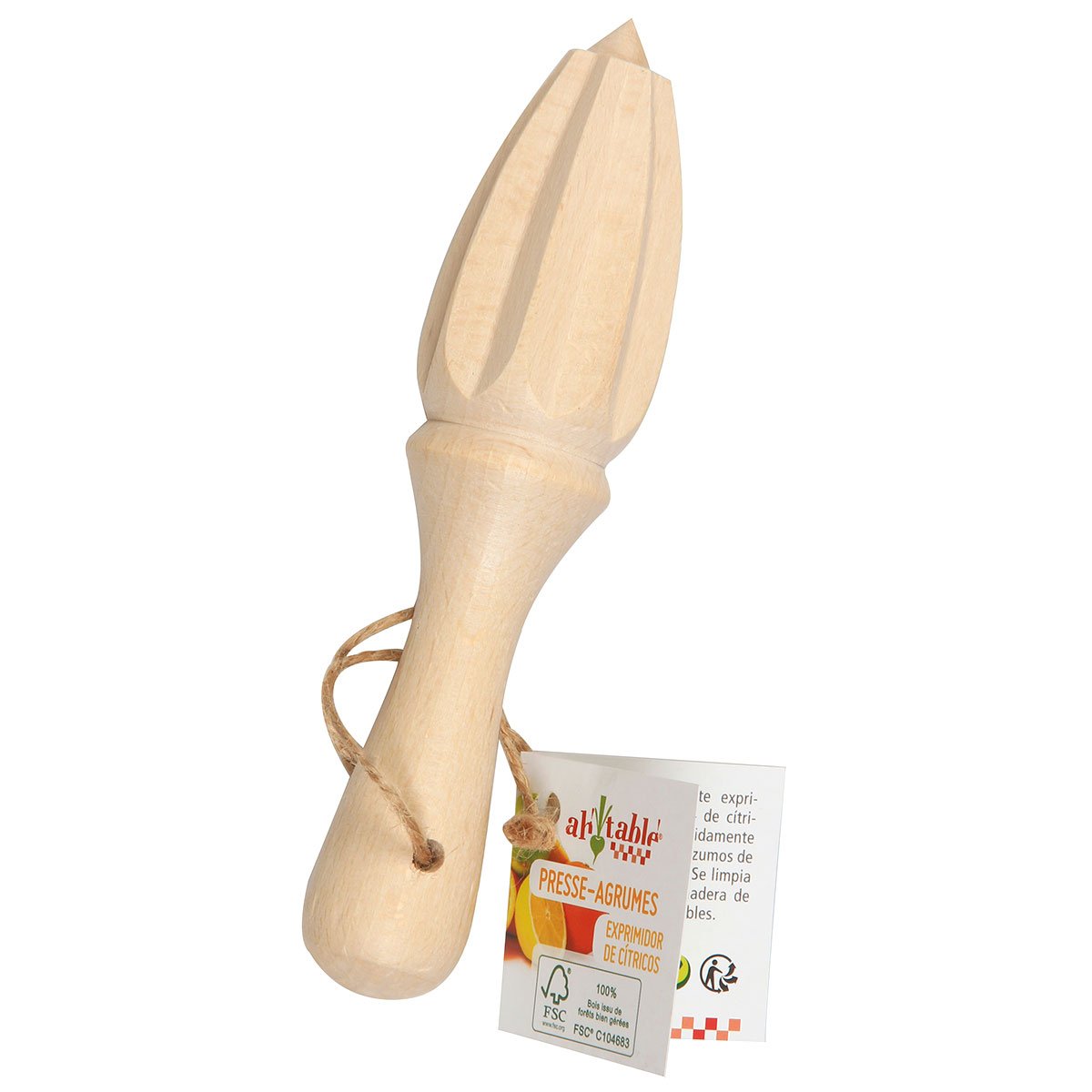 Citrus Juicer in FSC Wood - 16 cm