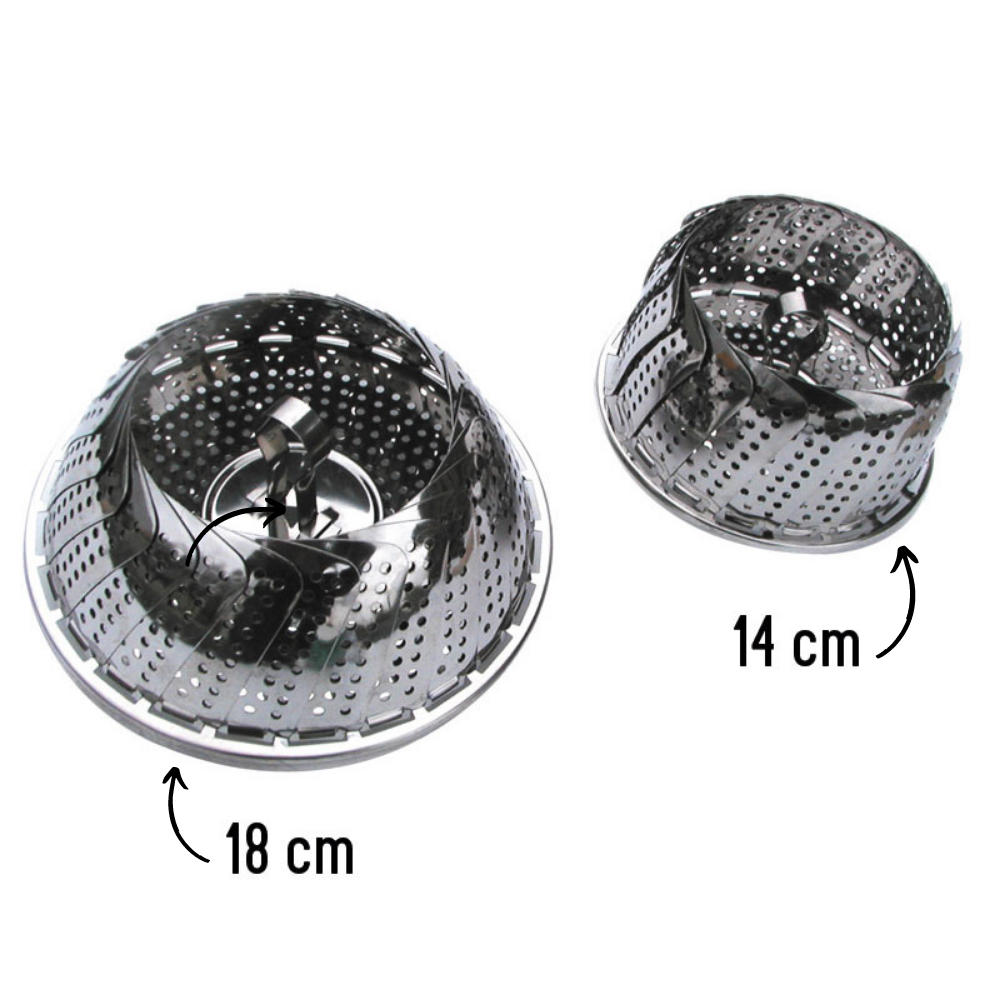 Steaming Insert of Stainless Steel - 18 cm