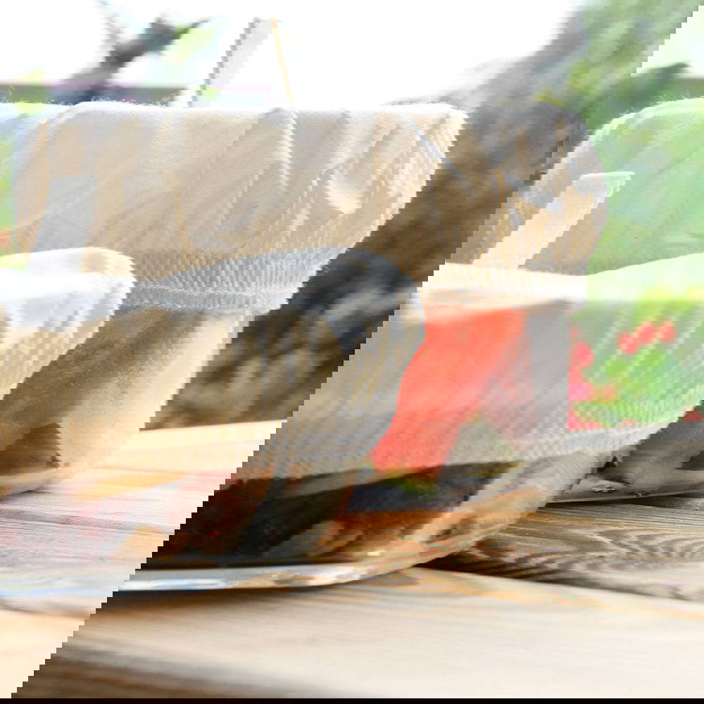 Bowl Covers in Organic Cotton GOTS Set of 3 - Large