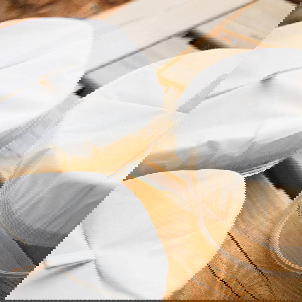 Skålovertræk i Økologisk Bomuld GOTS Sæt med 3 stk. - Large