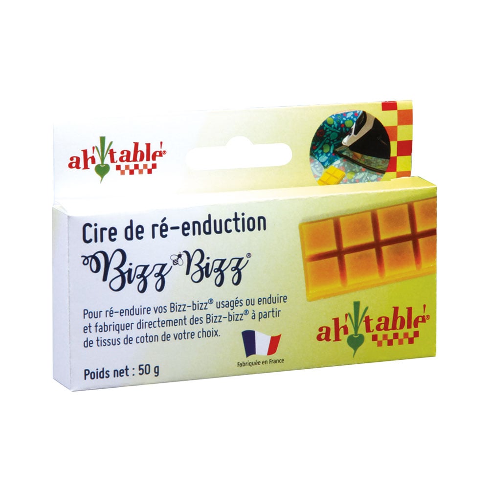 Bizz Bizz Beeswax Block for Beeswax Wraps - 50 g