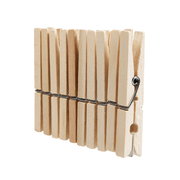 Wooden Clothespins - 50-pack
