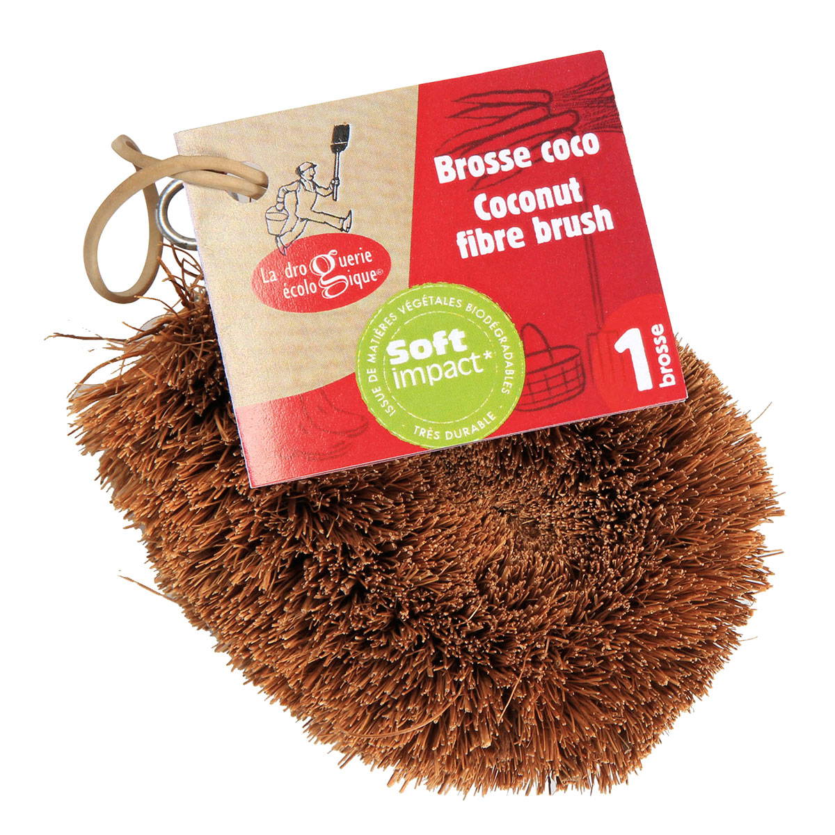 Scrub Ball of Coconut Fiber - 10 cm
