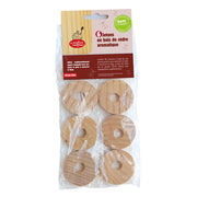 Ringe af Rødcedertræ 6-pak