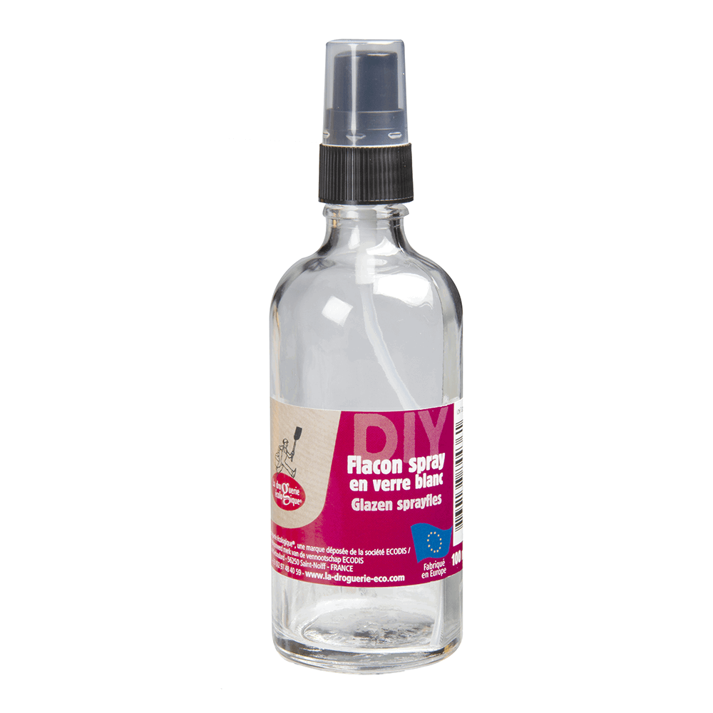 Glass Spray Bottle Transparent - 100 ml