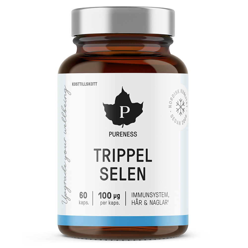 Pureness Trippel Selen, 60 kapslar
