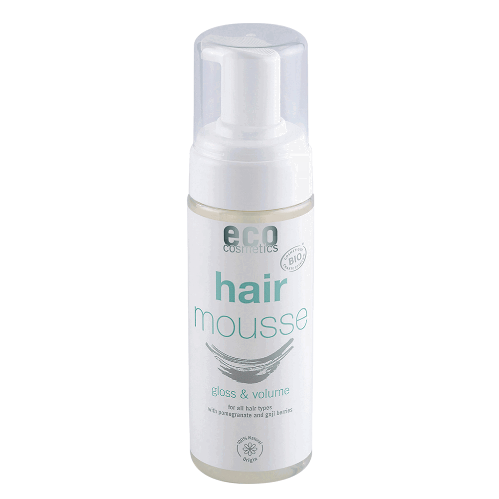 Eco Cosmetics - Hair Mousse Gloss & Volume, 150 ml