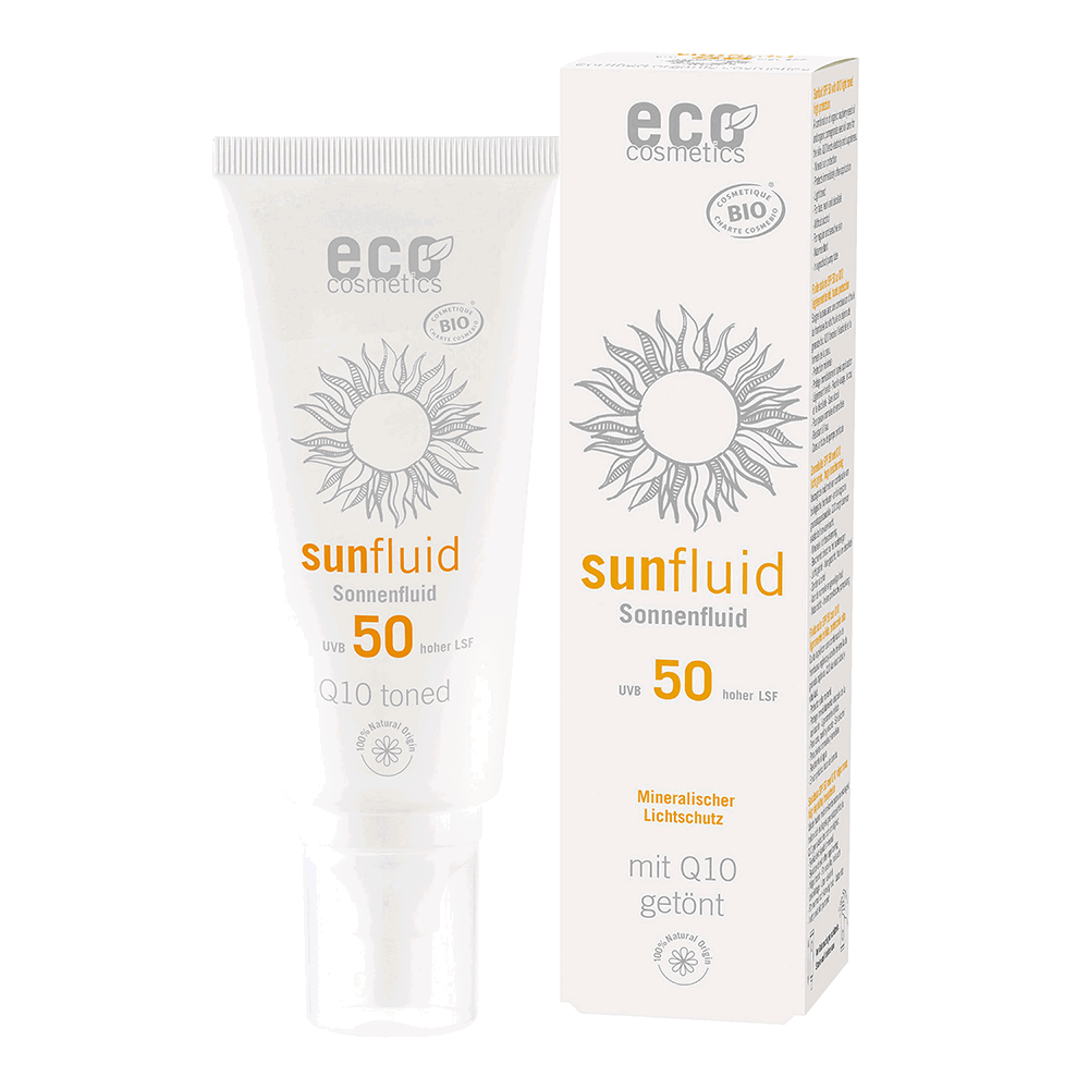 Eco Cosmetics - Toned Sun Spray Q10 SPF 50, 100 ml