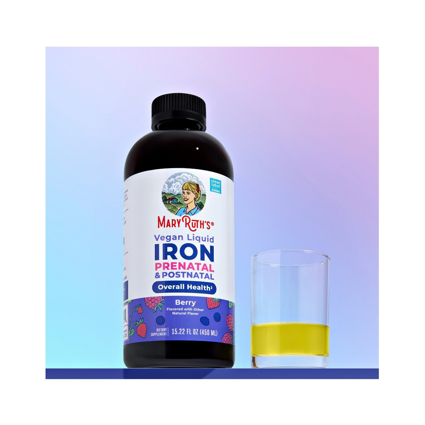 Prenatal & Postnatal Iron / Järn för gravida 450 ml - MaryRuth's