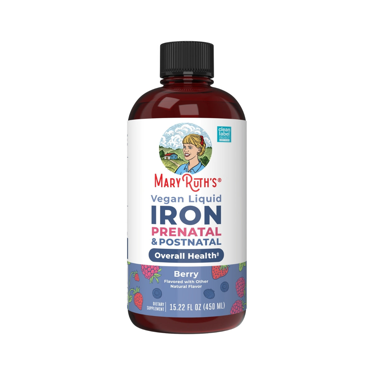 Prenatal & Postnatal Iron / Järn för gravida 450 ml - MaryRuth's