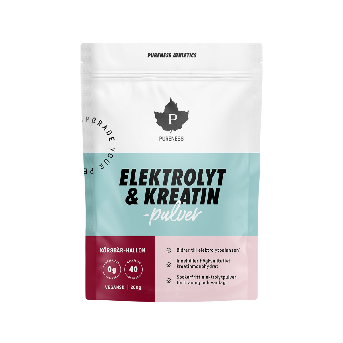 Electrolyte & Creatine Powder Cherry-Raspberry 200 g - Pureness