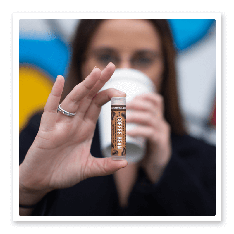 Crazy Rumors Lip Balm Coffee Bean