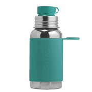 Pura - Sport Water Bottle Stainless Steel with Silicone Sleeve 550 ml, Mint