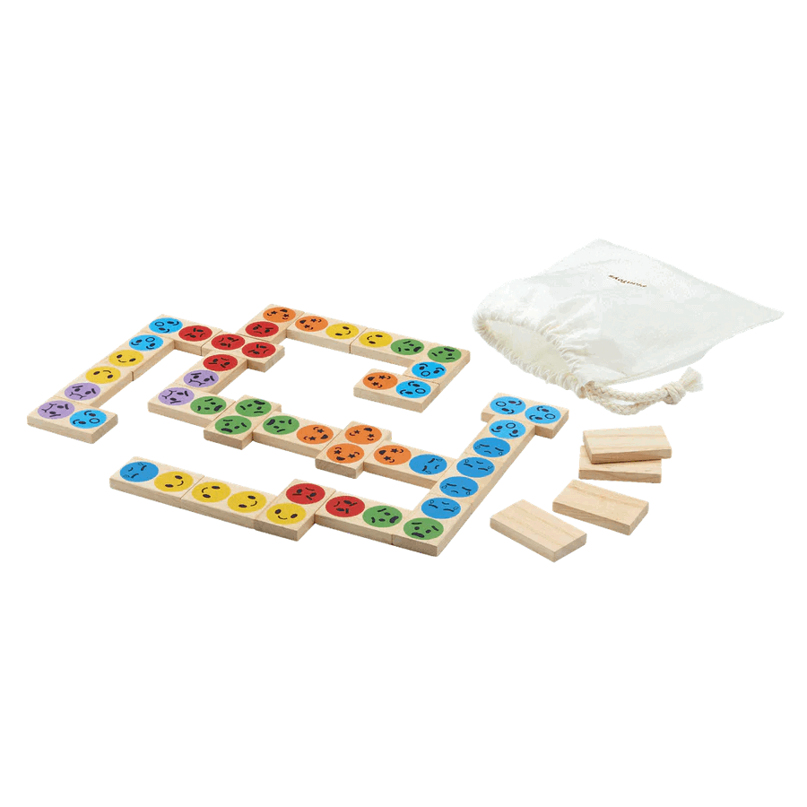 PlanToys - Mood Dominoes, Domino Game