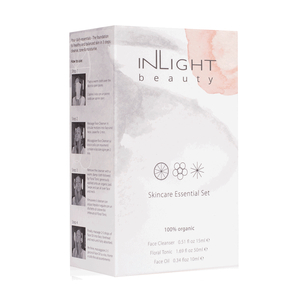 32407in Beauty Skincare Essential Set - 100% Ekologiskt Reskit – Glimja