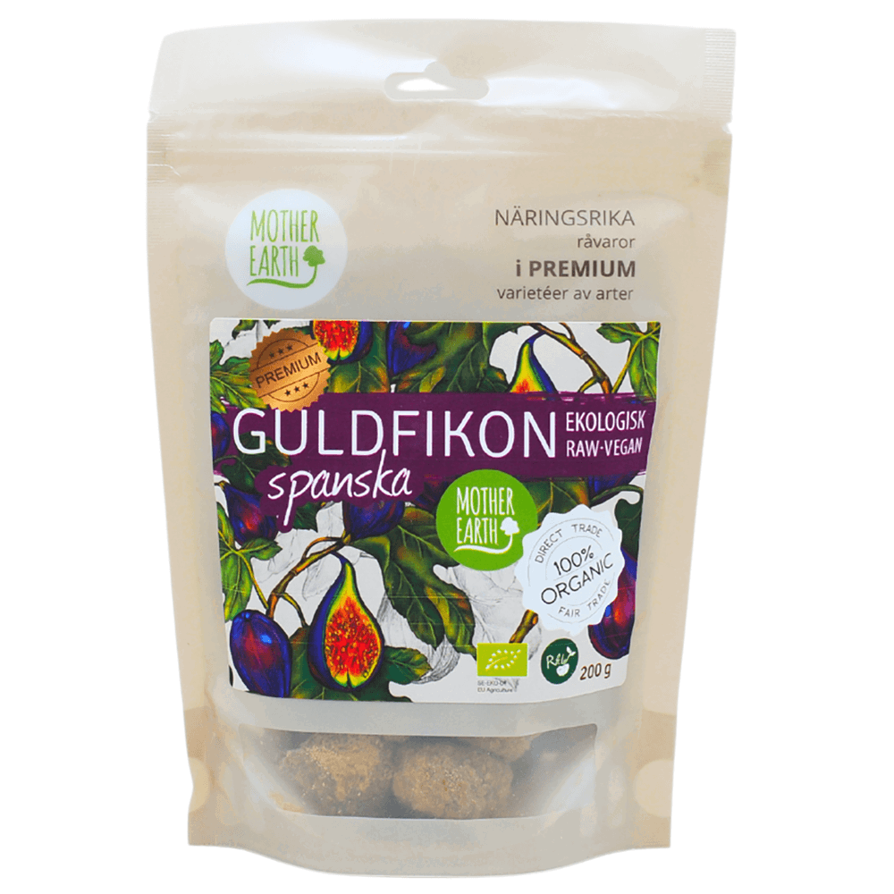 Organic Golden Figs 200 grams