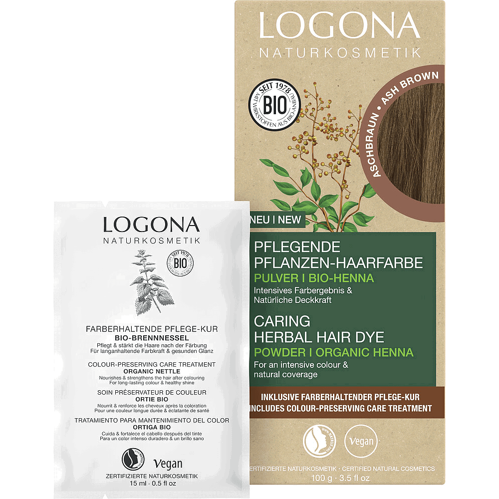 Logona Herbal Hair Color Ash Brown