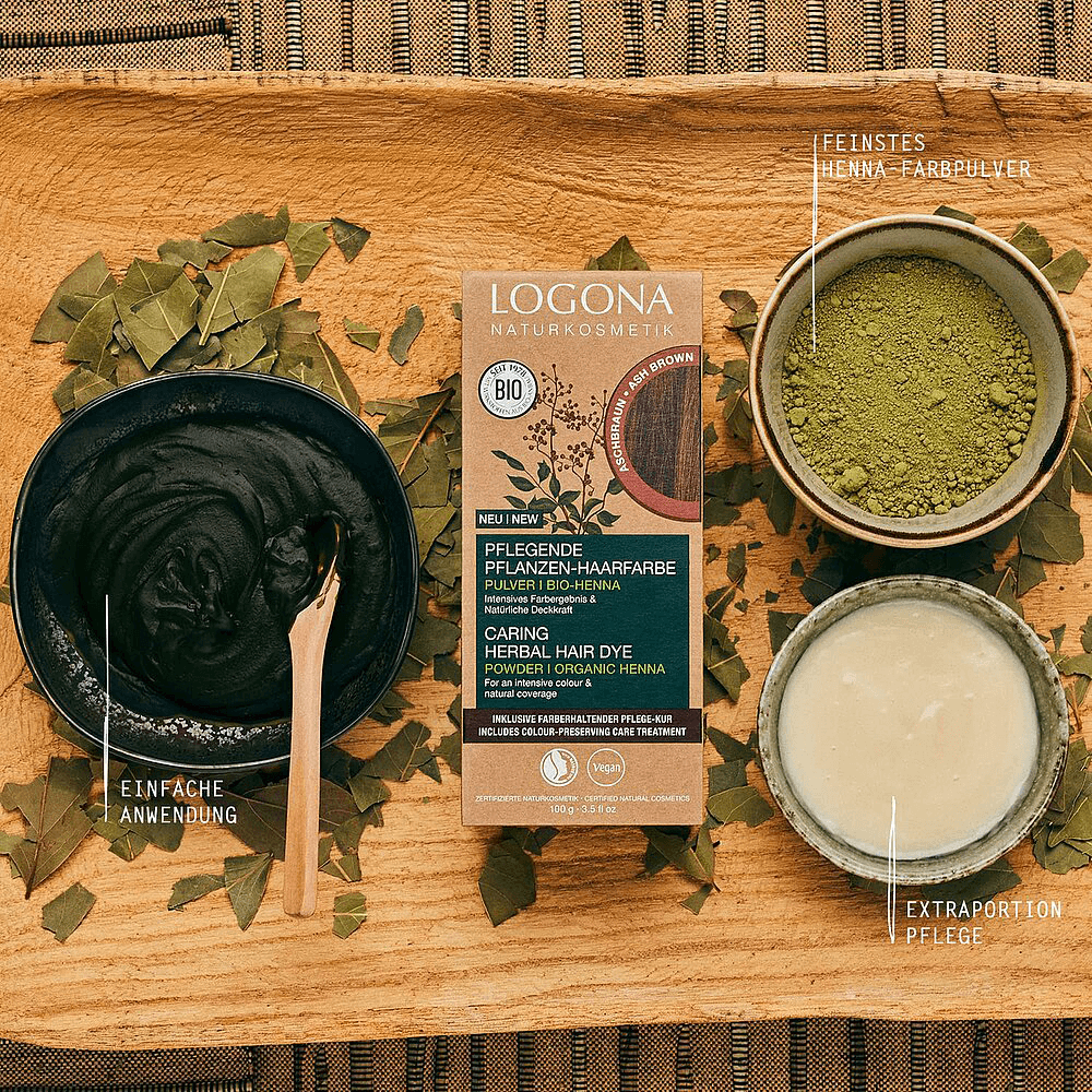 Logona Herbal Hair Color Ash Brown