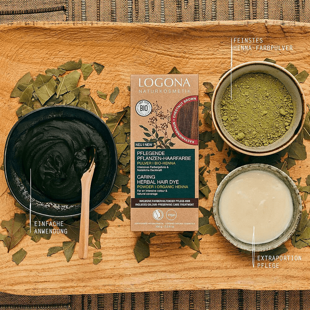 Logona Herbal Hair Color Chestnut Brown